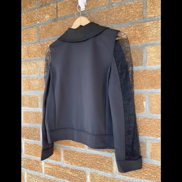 ESCADA SPORT LACE SHEER SLEEVE JACKET 38 - Picture 9 of 10